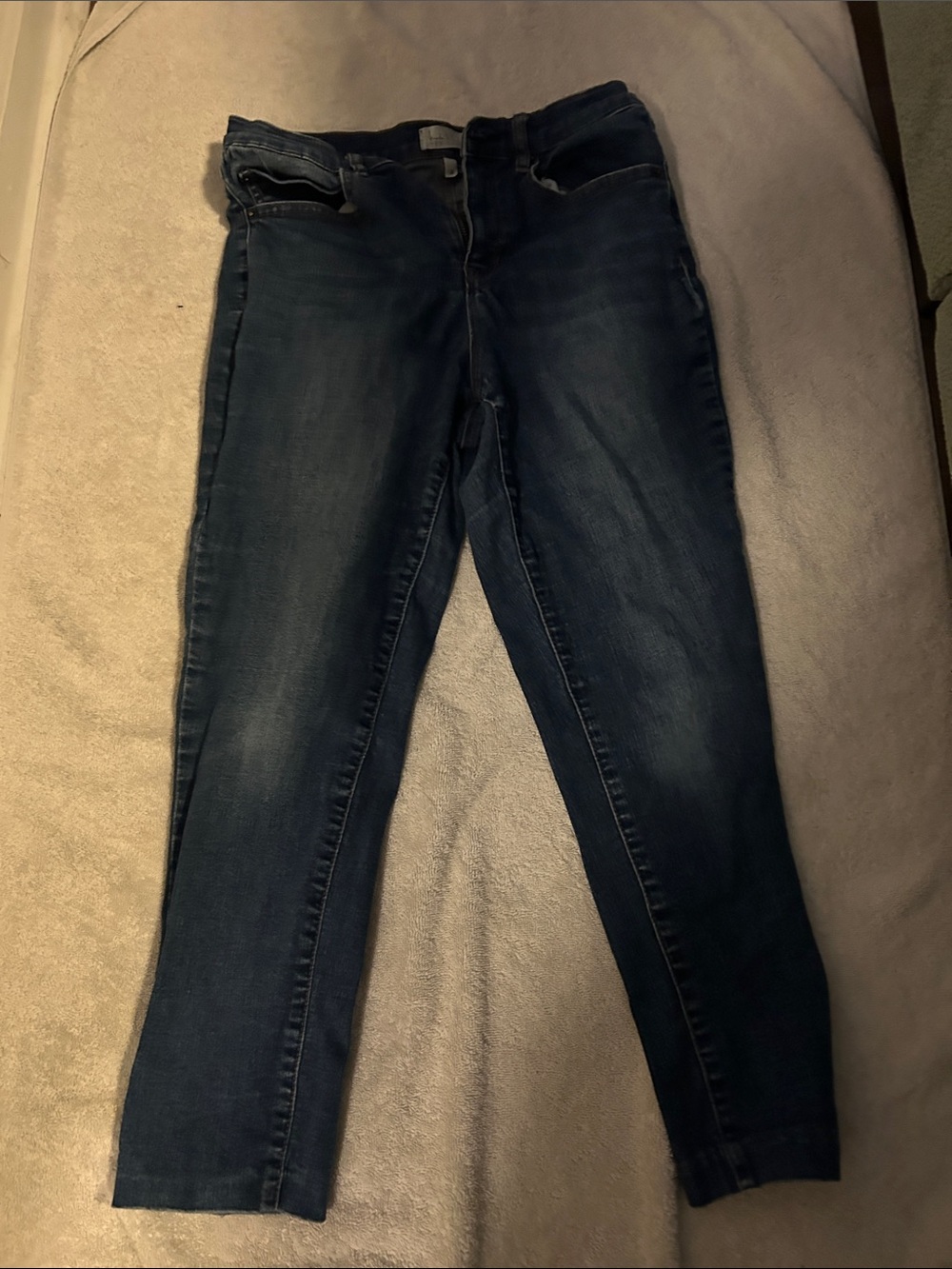 Nicole Miller Navy Skinny Jeans